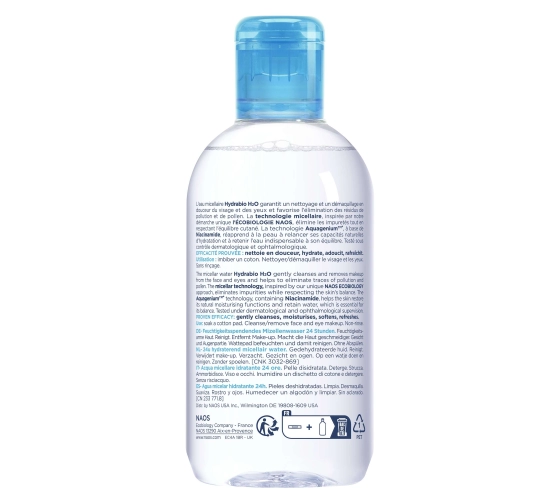 Bioderma Hydrabio H2O Flacon 250ml