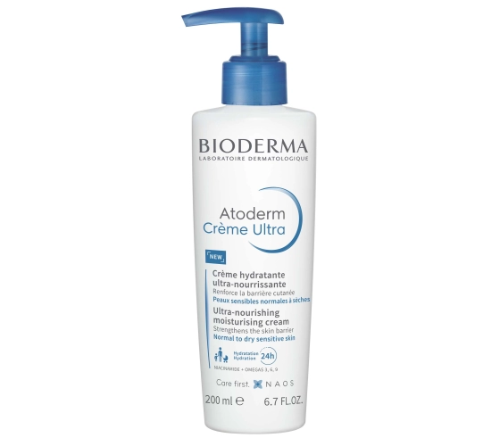 Bioderma Atoderm Ultra Cream Pump Bottle 200ml