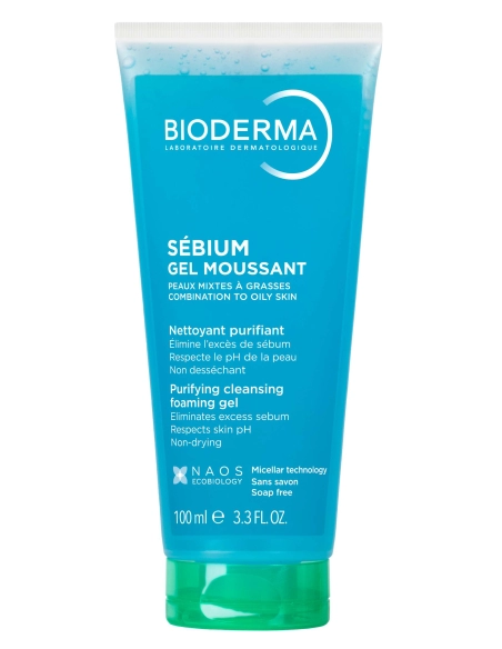 Bioderma Sébium Gel moussant Tube 100 ml