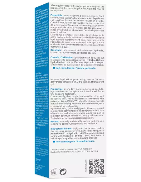 Bioderma Hydrabio Sérum Flacon pompe 40ml