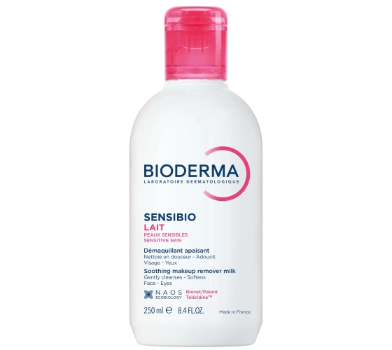 Bioderma Sensibio Lait démaquillant Flacon 250ml