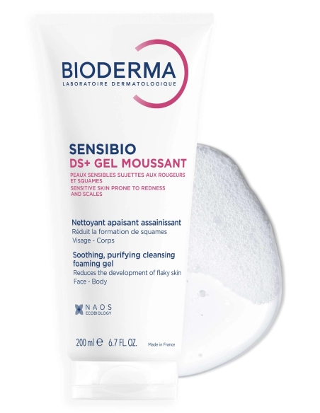 Bioderma Sensibio DS+ gel moussant tube 200ml