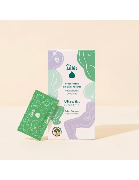 My Lubie Natural and Fairtrade Standard latex condoms - 12 units