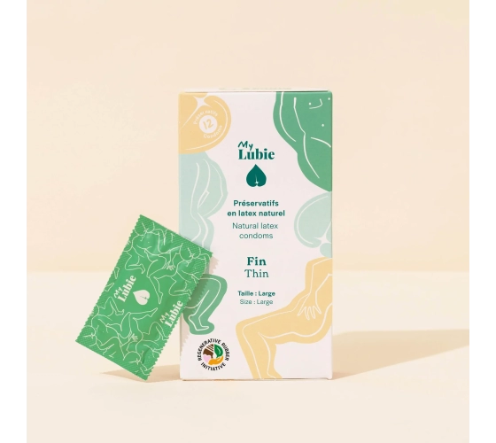 My Lubie Préservatifs en latex naturel et...
