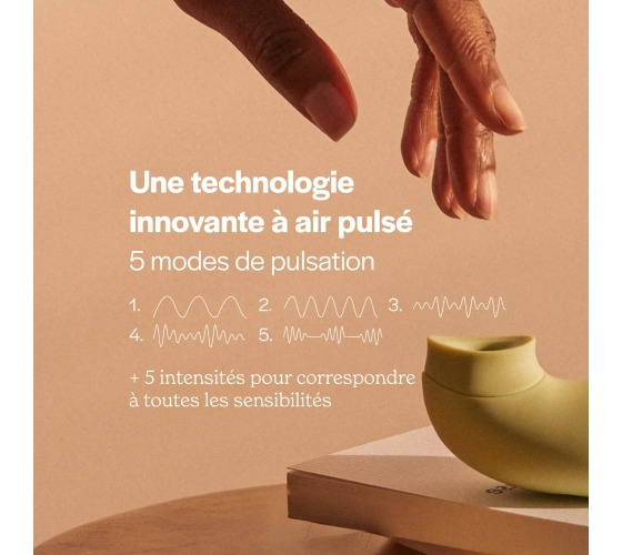 My Lubie Aura, stimulateur clitoridien à succion