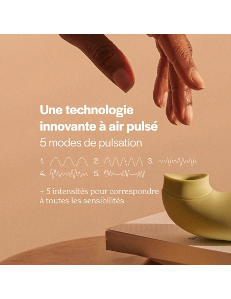 My Lubie Aura, stimulateur clitoridien à succion