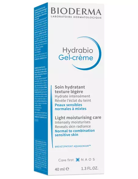 Bioderma Hydrabio Gel crème Tube 40ml