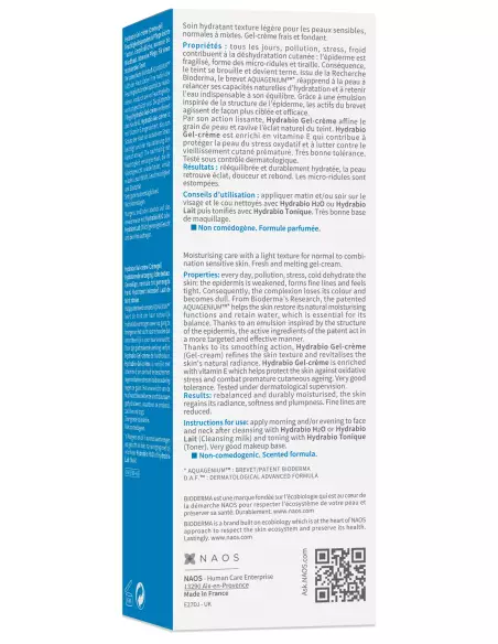 Hydrabio Gel crème Tube 40ml