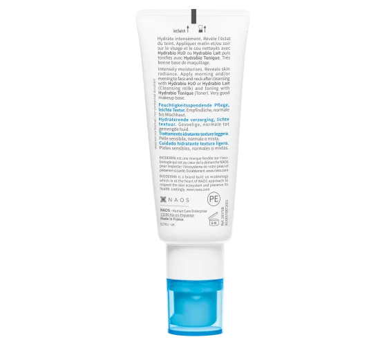 Bioderma Hydrabio Gel crème Tube 40ml