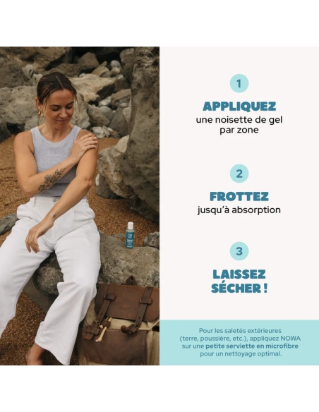 Nowa No Water gel douche sans eau