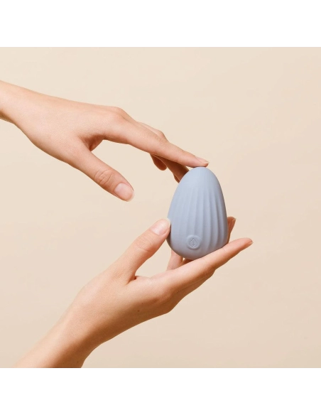 My Lubie Dune, accessoire vibrant en silicone moelleux - Bleu Clair