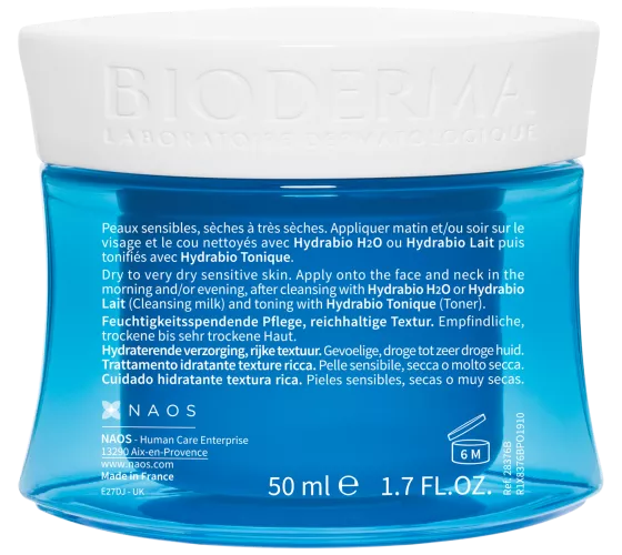 Bioderma Hydrabio Crème Pot 50ml