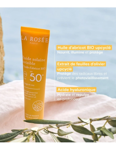 La Rosée Fluide solaire invisible à l'huile d'abricot bio... 2