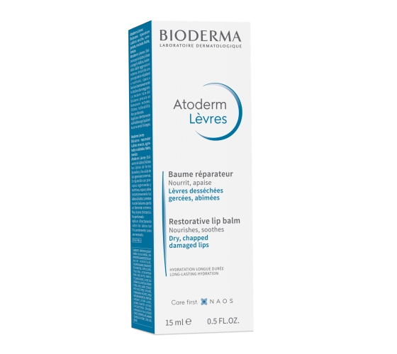 BIODERMA ATODERM BAUME LEVRES T15ML