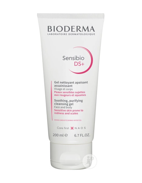 Bioderma Sensibio DS+ gel moussant tube 200ml