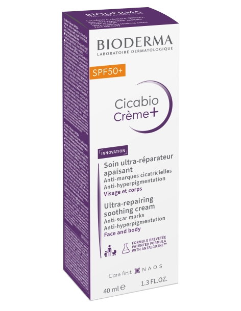 Bioderma Cicabio Crème SPF 50+ Tube 40ml 2