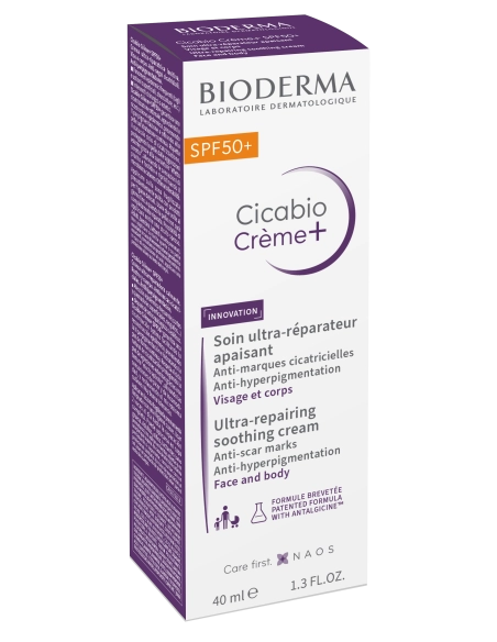 Crème  spf50+ Cicabio Tube 30ml
