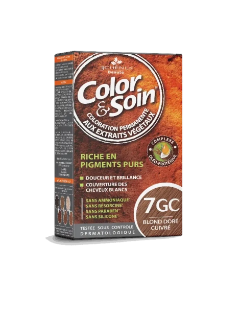 COLOR & SOIN 7GC - BLOND DORÉ CUIVRÉ