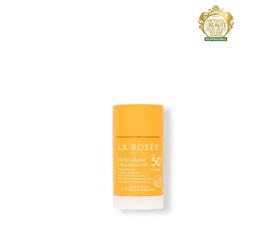 LA ROSEE STICK SOLAIRE A L'HUILE D'ABRICOT BIO...