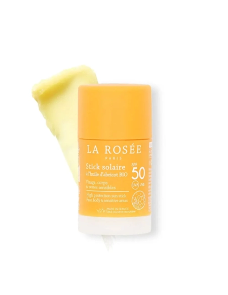 La Rosée Stick Solaire à l'huile d'abricot BIO SPF50 15ml