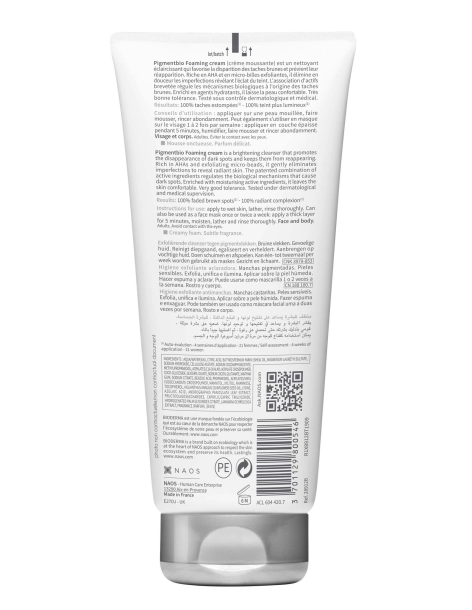 Pigmentbio Foaming crème Tube 200ml 2