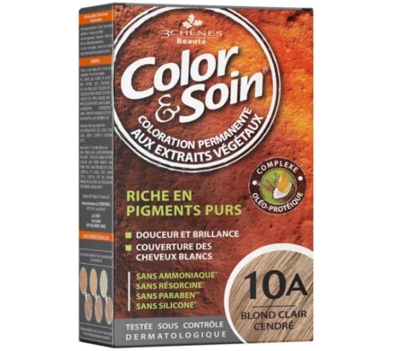 Color  & Soin  Blond clair cendré 10A