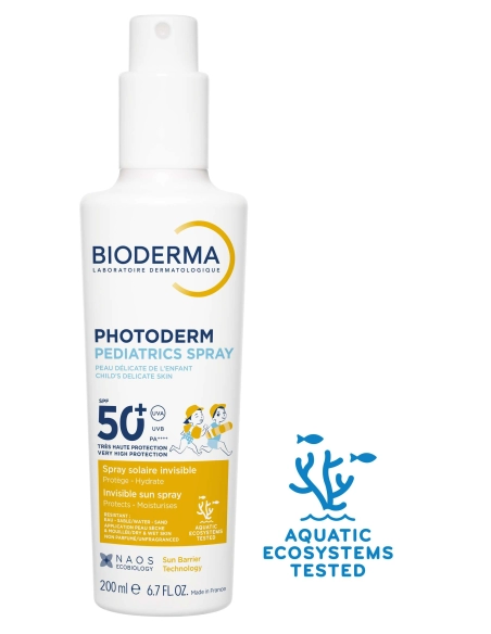 BIODERMA PHOTODERM PEDIATRICS SPRAY SPF50+ 200ML - Enfants - Nouvelle formule