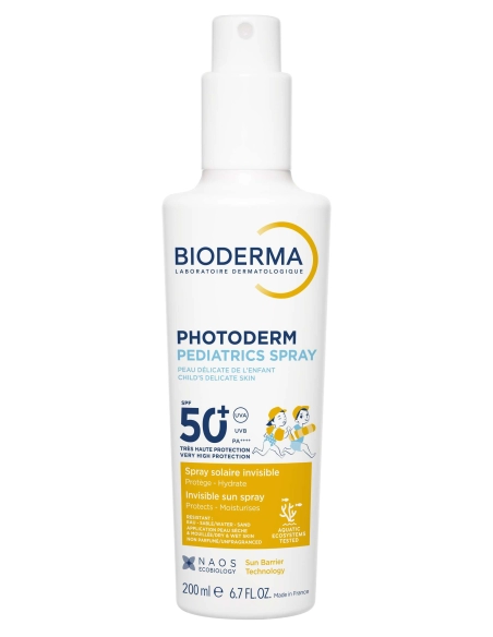 BIODERMA PHOTODERM PEDIATRICS SPRAY SPF50+ 200ML - Enfants - Nouvelle formule