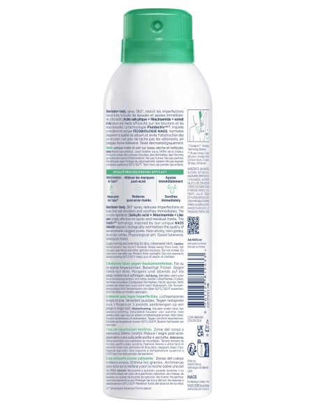 BIODERMA SEBIUM BODY SPRAY F150ML
