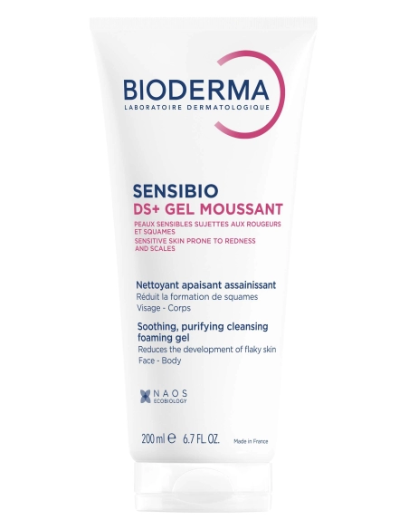 Bioderma Sensibio DS+ gel moussant tube 200ml