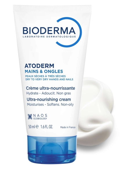 Crème mains et ongles Atoderm Tube 50ml