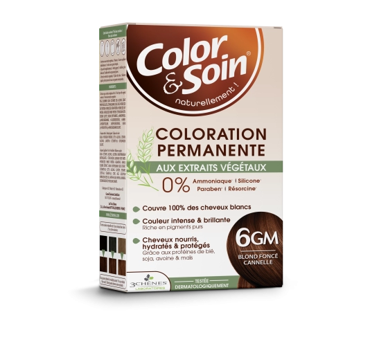 COLOR & SOIN 6GM - BLOND FONCÉ CANNELLE