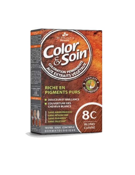 COLOR & SOIN 8C - BLOND CUIVRÉ