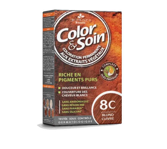 COLOR & SOIN 8C - BLOND CUIVRÉ
