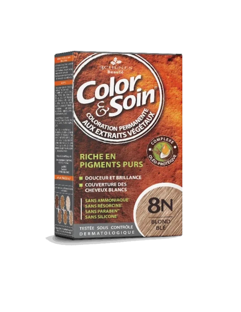 COLOR & SOIN 8N - BLOND BLÉ