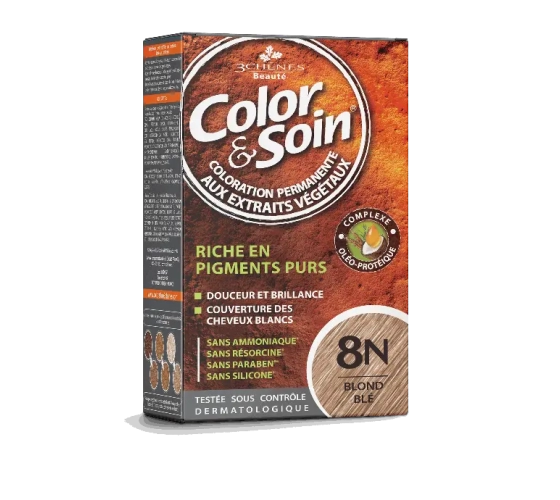COLOR & SOIN 8N - BLOND BLÉ