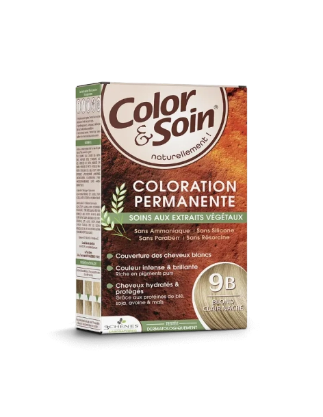 COLOR & SOIN 9B - BLOND CLAIR NACRE