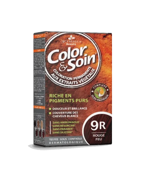 COLOR & SOIN 9R - ROUGE FEU