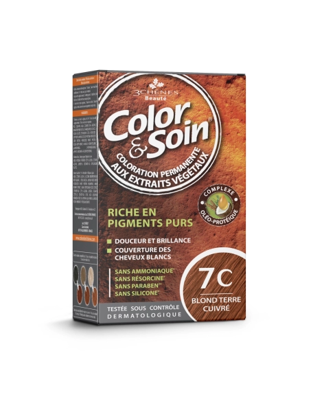 COLOR & SOIN 7C - BLOND TERRE CUIVRÉ