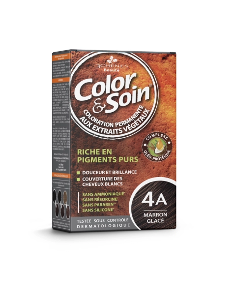 COLOR & SOIN 4A - MARRON GLACE