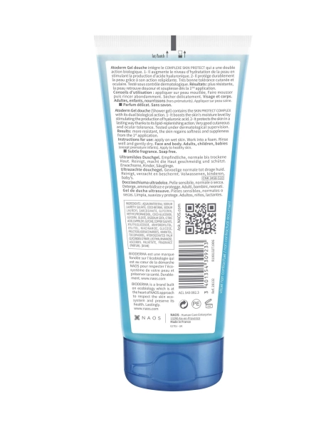 Atoderm Gel douche Tube 100ml 2