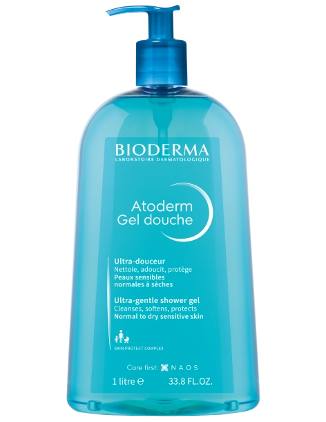 Atoderm Gel douche Flacon pompe 1 litre 2