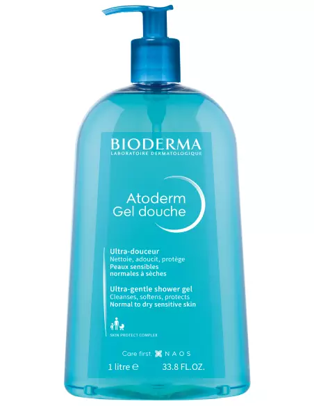 Atoderm Gel douche Flacon pompe 1 litre