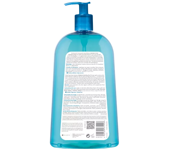 Bioderma Atoderm Gel douche Flacon pompe 1 litre