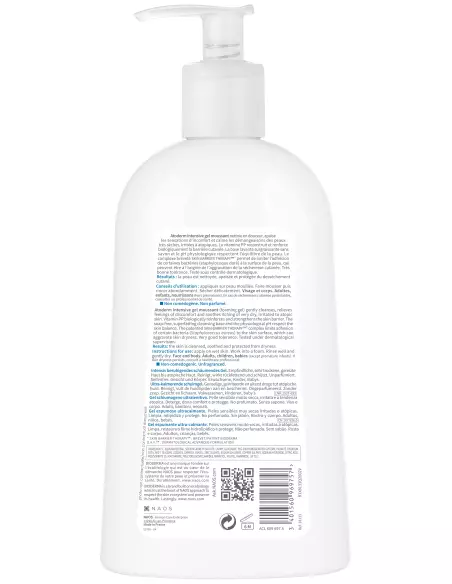 Bioderma Atoderm Intensive gel moussant Flacon pompe 500ml