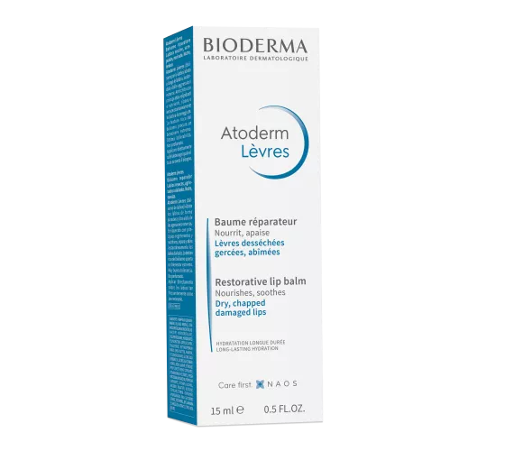 Bioderma Baume lèvres Atoderm Tube 15ml
