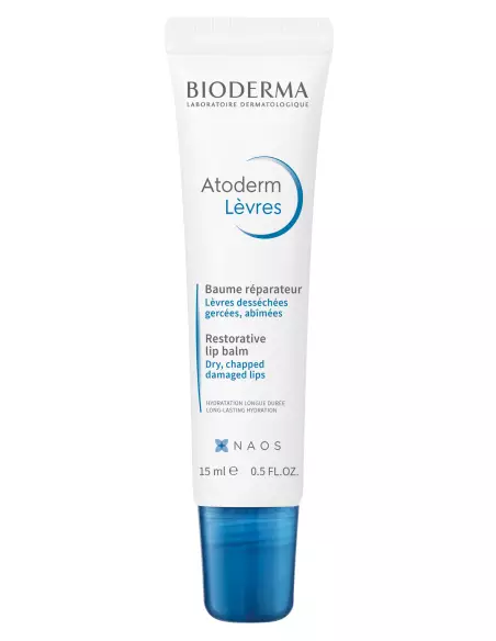Bioderma Baume lèvres Atoderm Tube 15ml