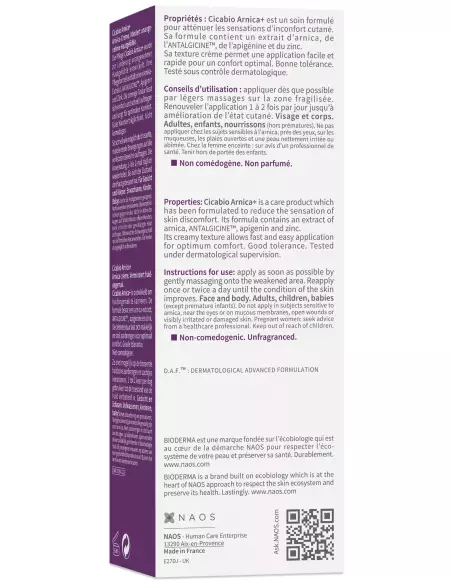 Cicabio Arnica+ Tube 40ml