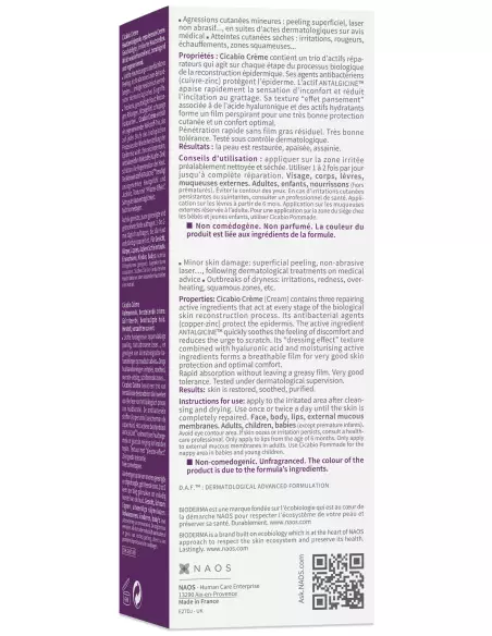 Bioderma Cicabio Crème tube 40ml