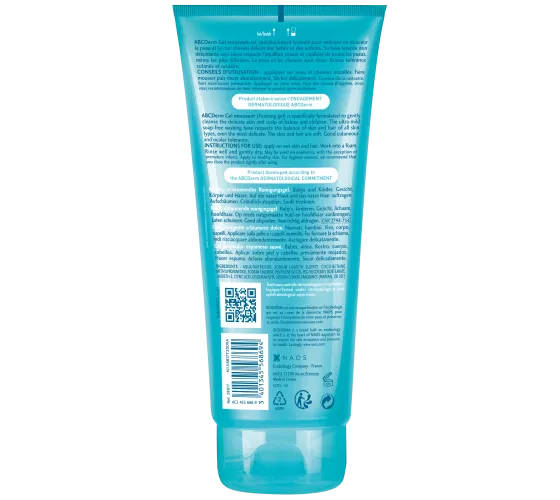 Moussant Abcderm  Tube 200ml